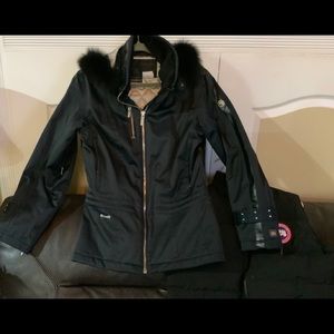 Vintage Black Spyder Diamond Jacket